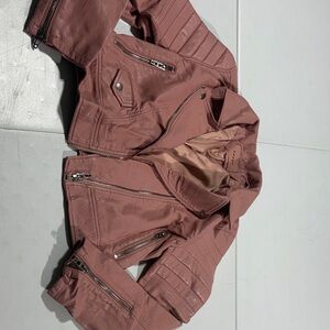 Blank NYC Mauve Bomber Jacket